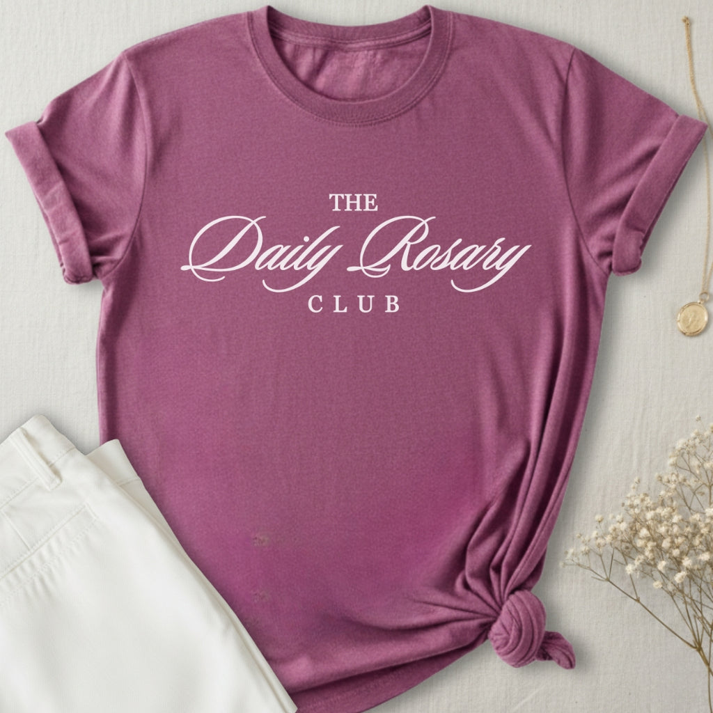The Daily Rosary Club T-Shirt