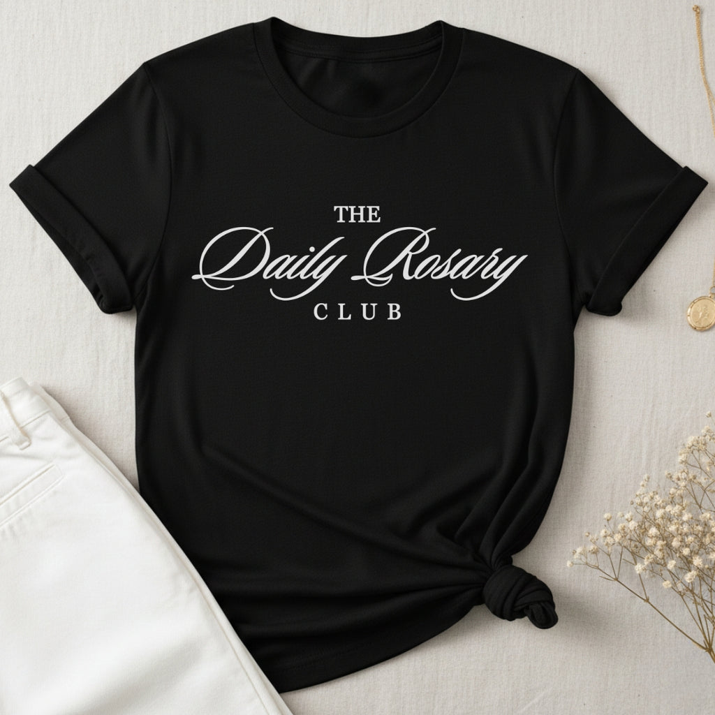 The Daily Rosary Club T-Shirt