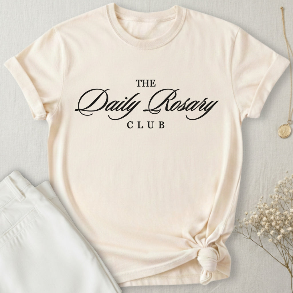 The Daily Rosary Club T-Shirt