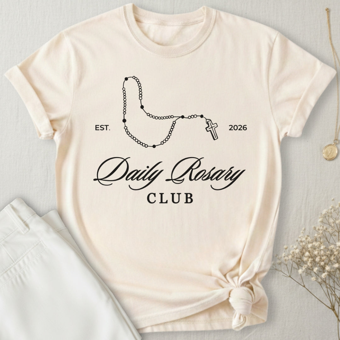 Daily Rosary Club T-Shirt