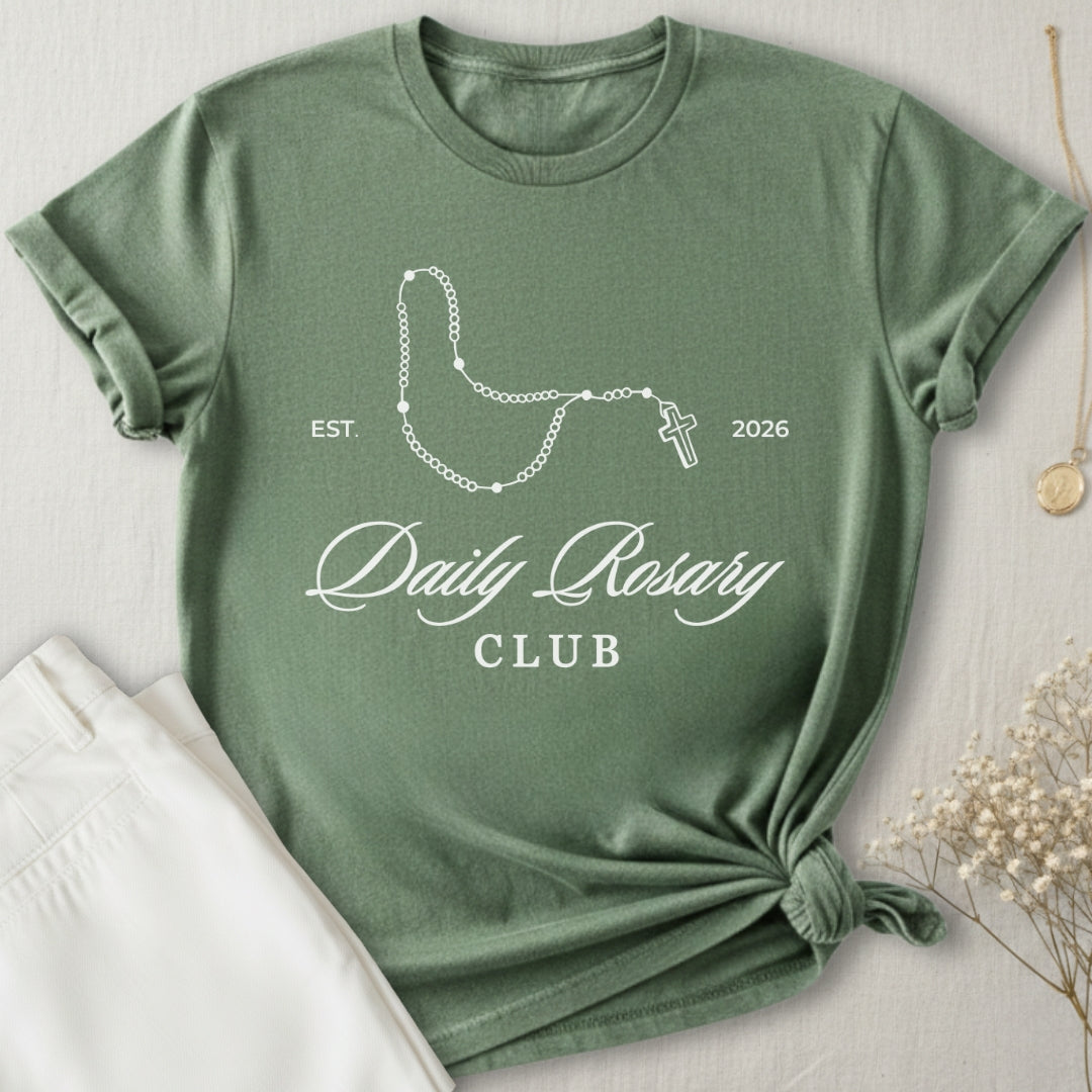 Daily Rosary Club T-Shirt