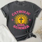Catholic Girl Summer T-Shirt