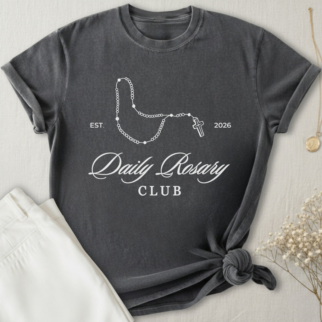 Daily Rosary Club T-Shirt